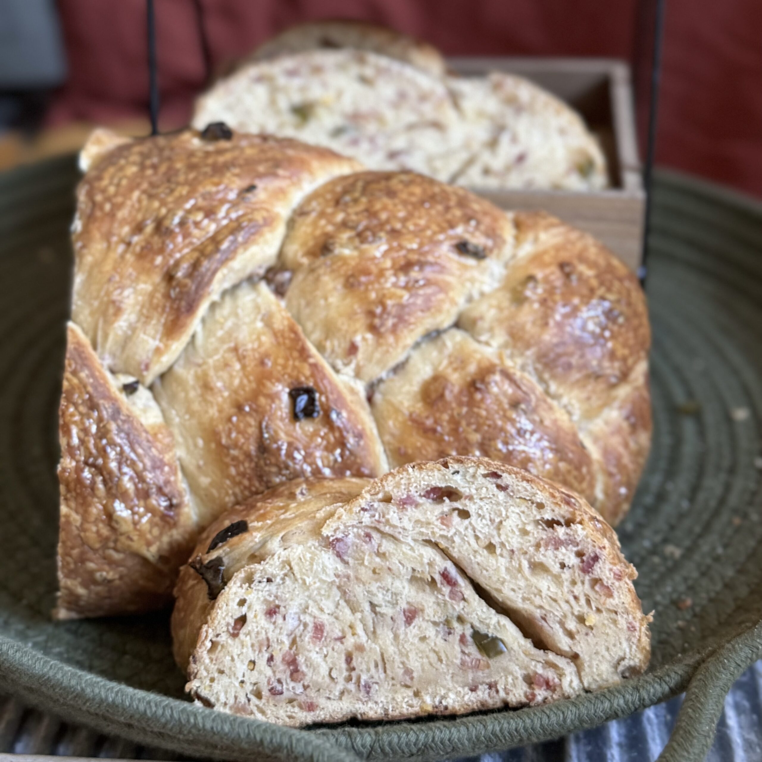 Bacon Jalapeno Cheddar Braid