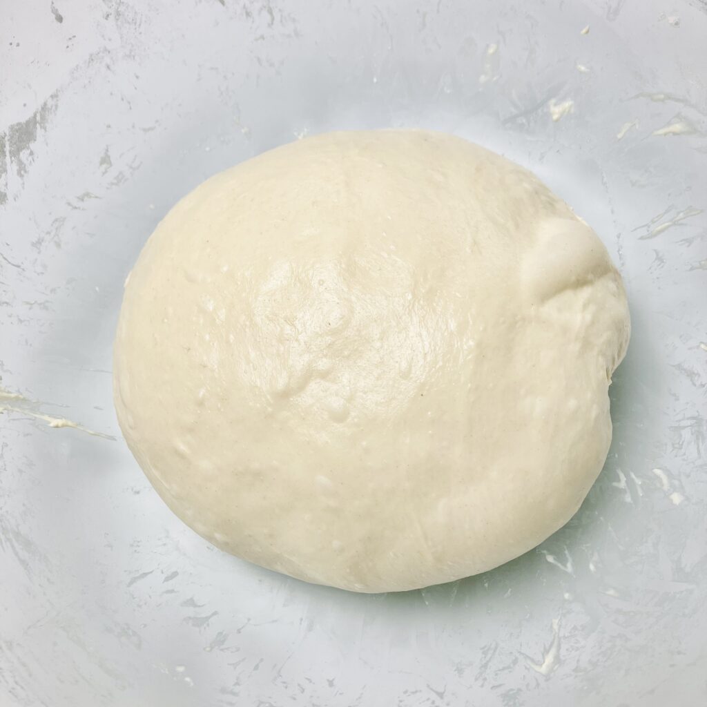 Moderate Hydration Dough after four sets of folds