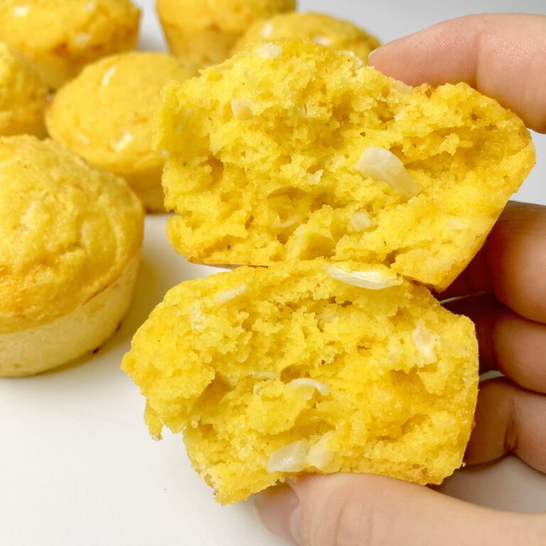 Southern-Style Corn-Batter Sourdough Muffins