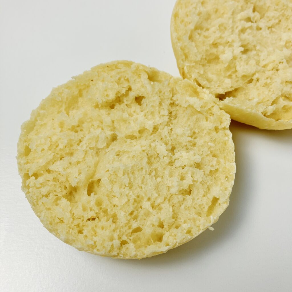 Milk-based sourdough English muffins