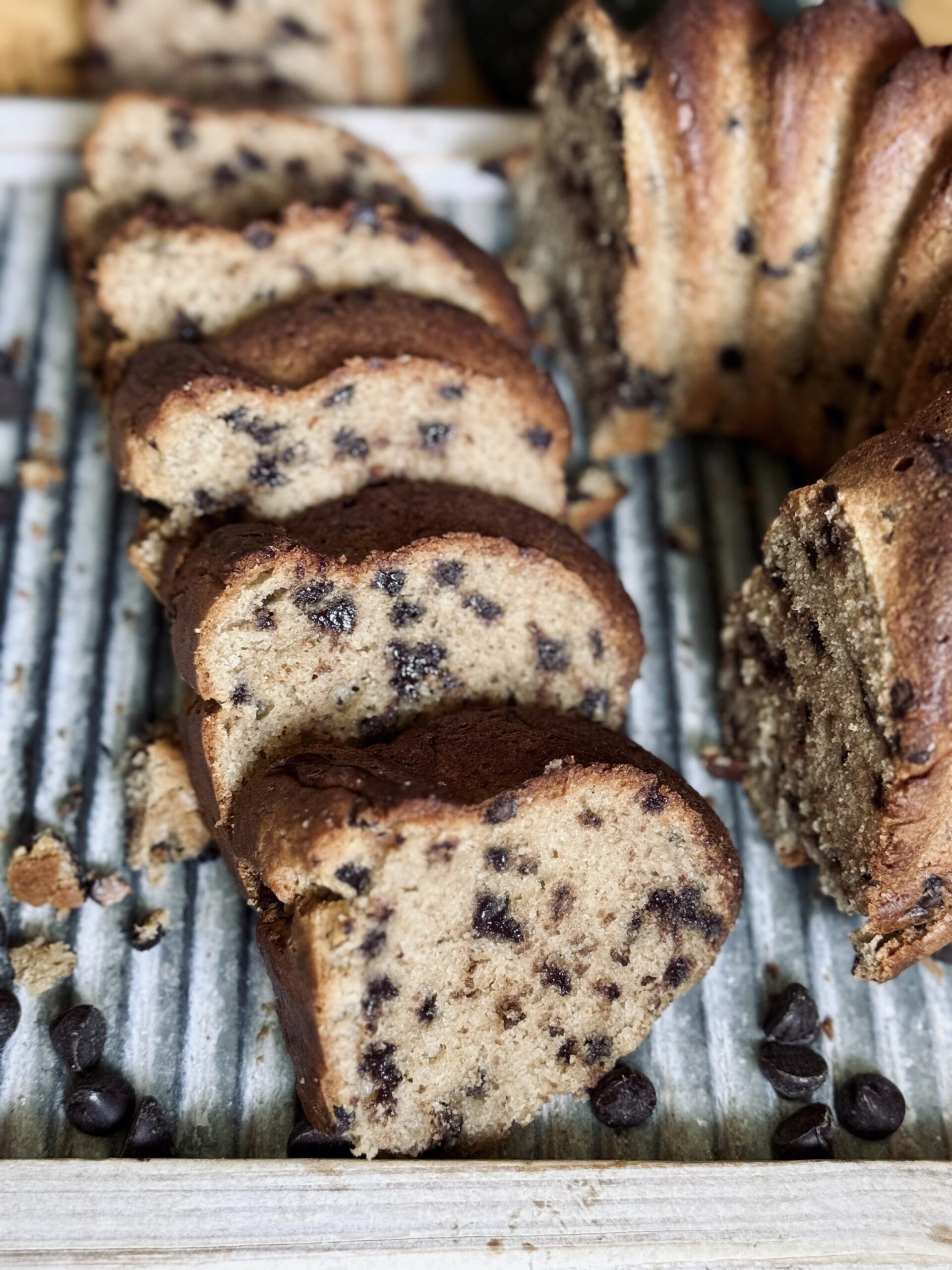 peanut butter sourdough banana bread