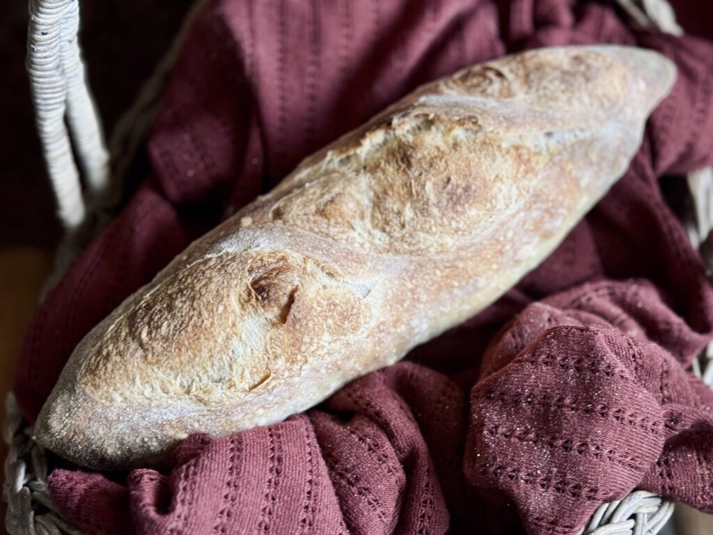 sourdough baguettes