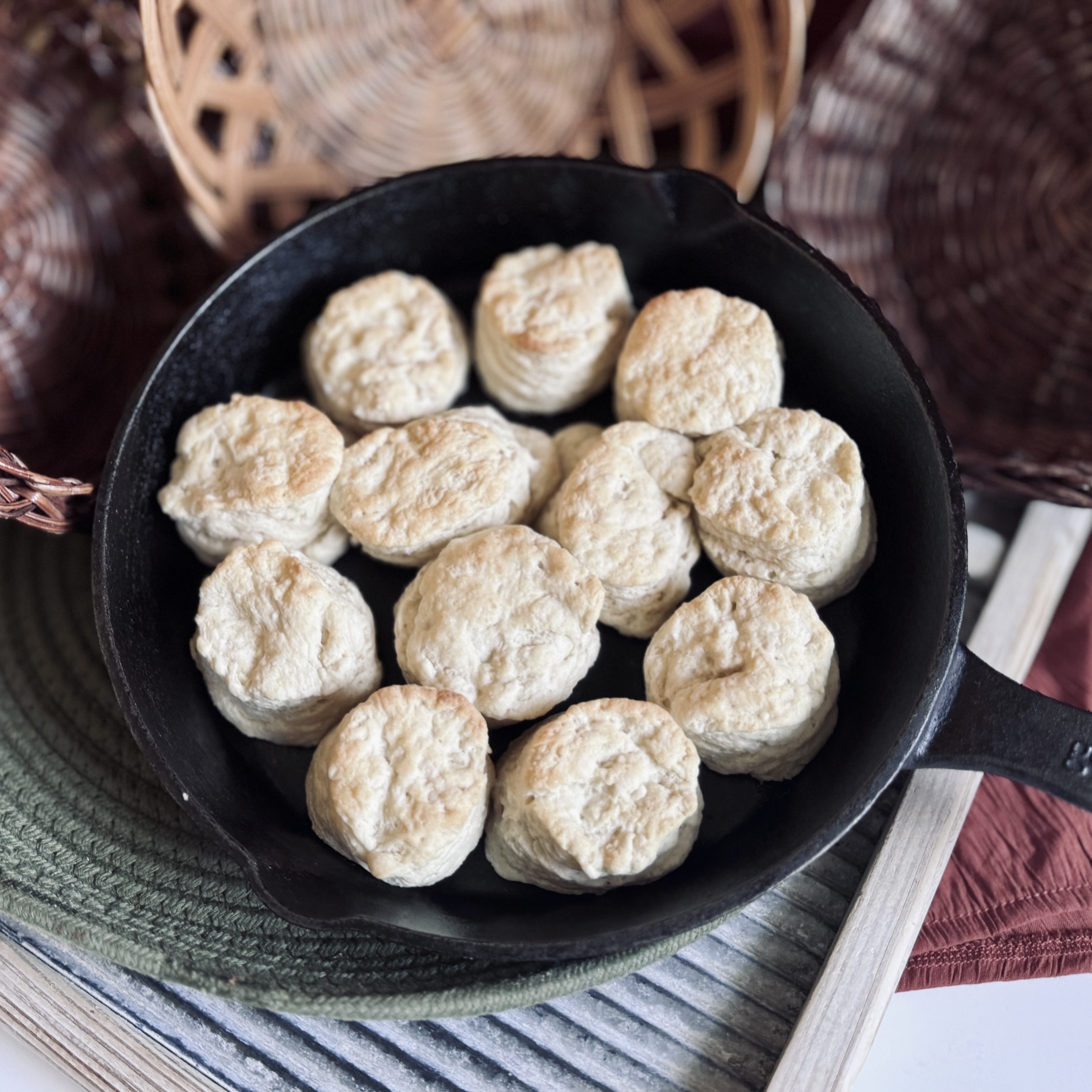 sourdough rolled biscuit