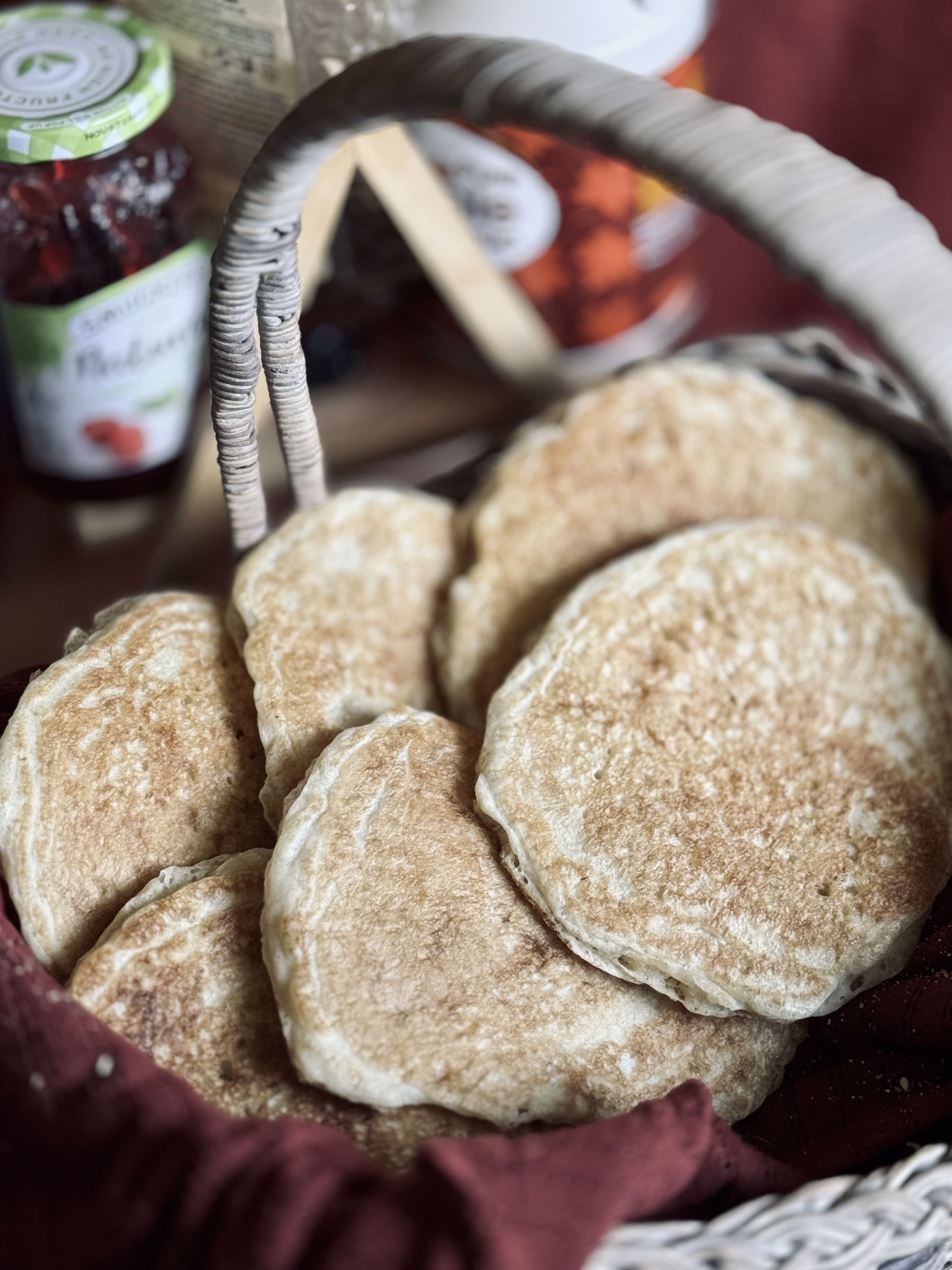 sourdough pikelets