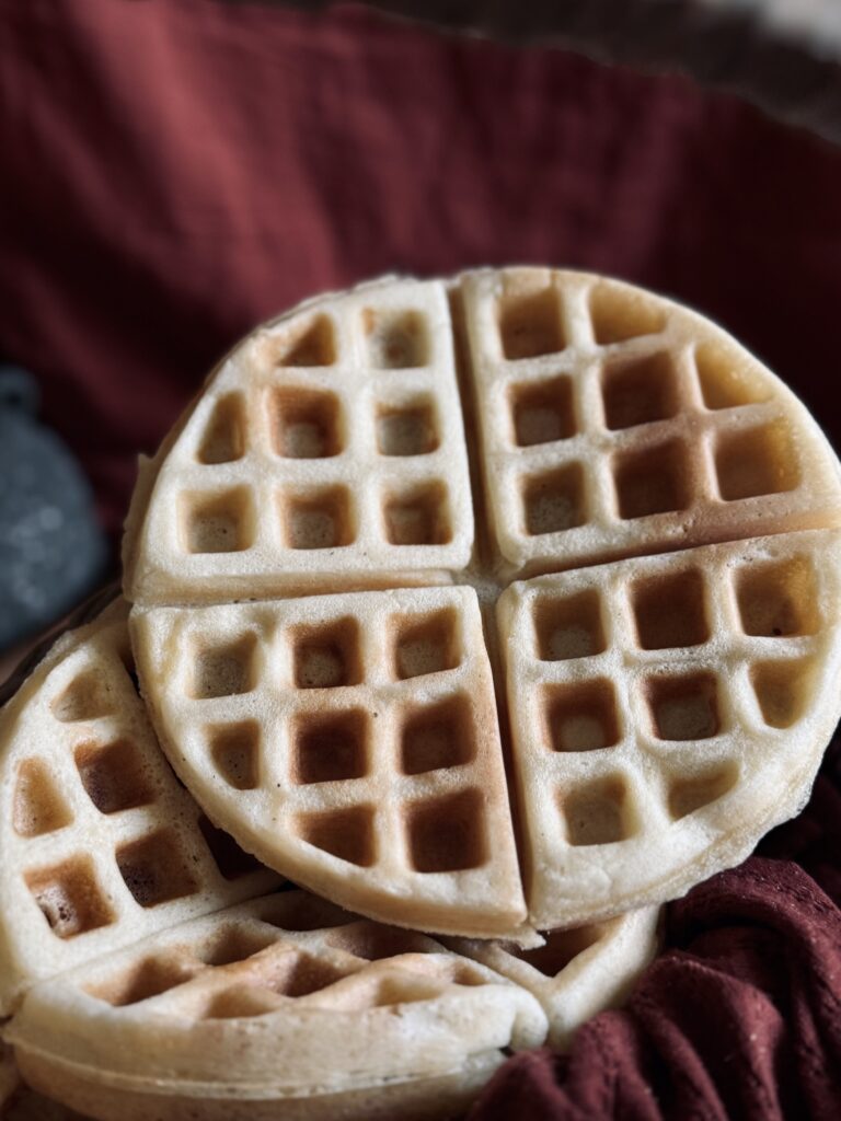 sourdough waffles