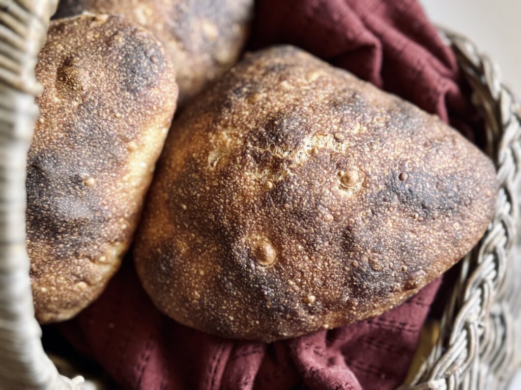 pan de cristal, glass bread, sourdough