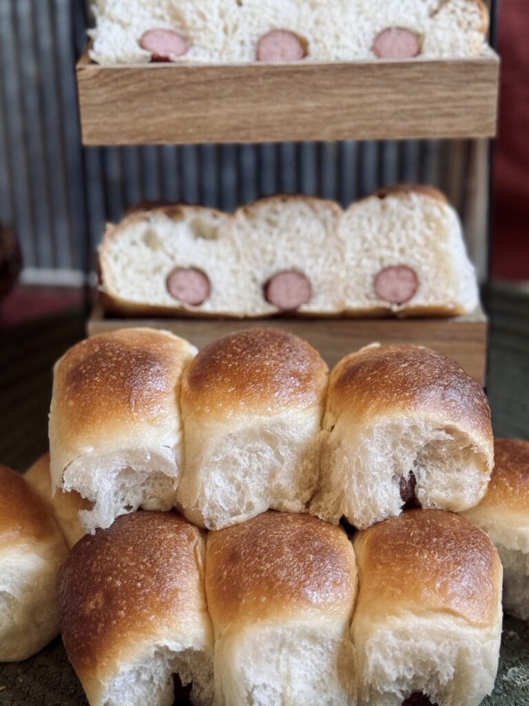 Sourdough Sausage Wrap Rolls