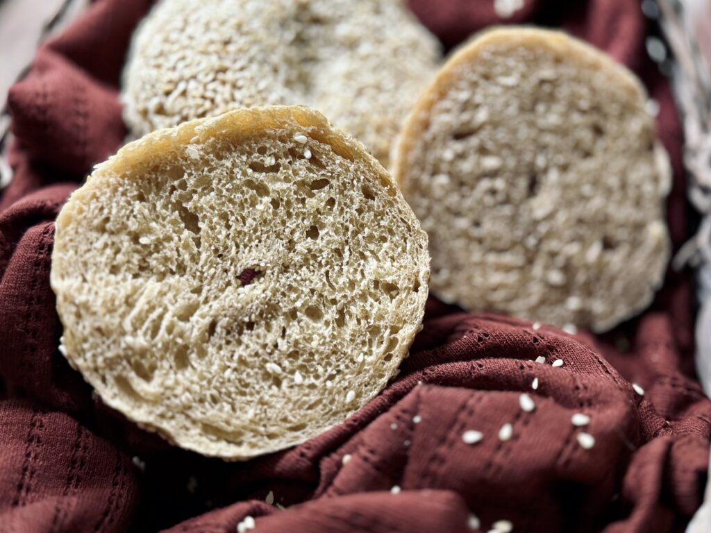 sourdough bagels