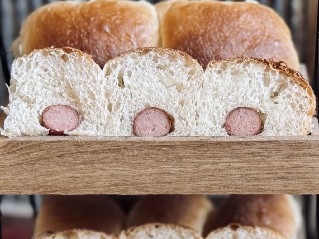 sourdough sausage wrap rolls