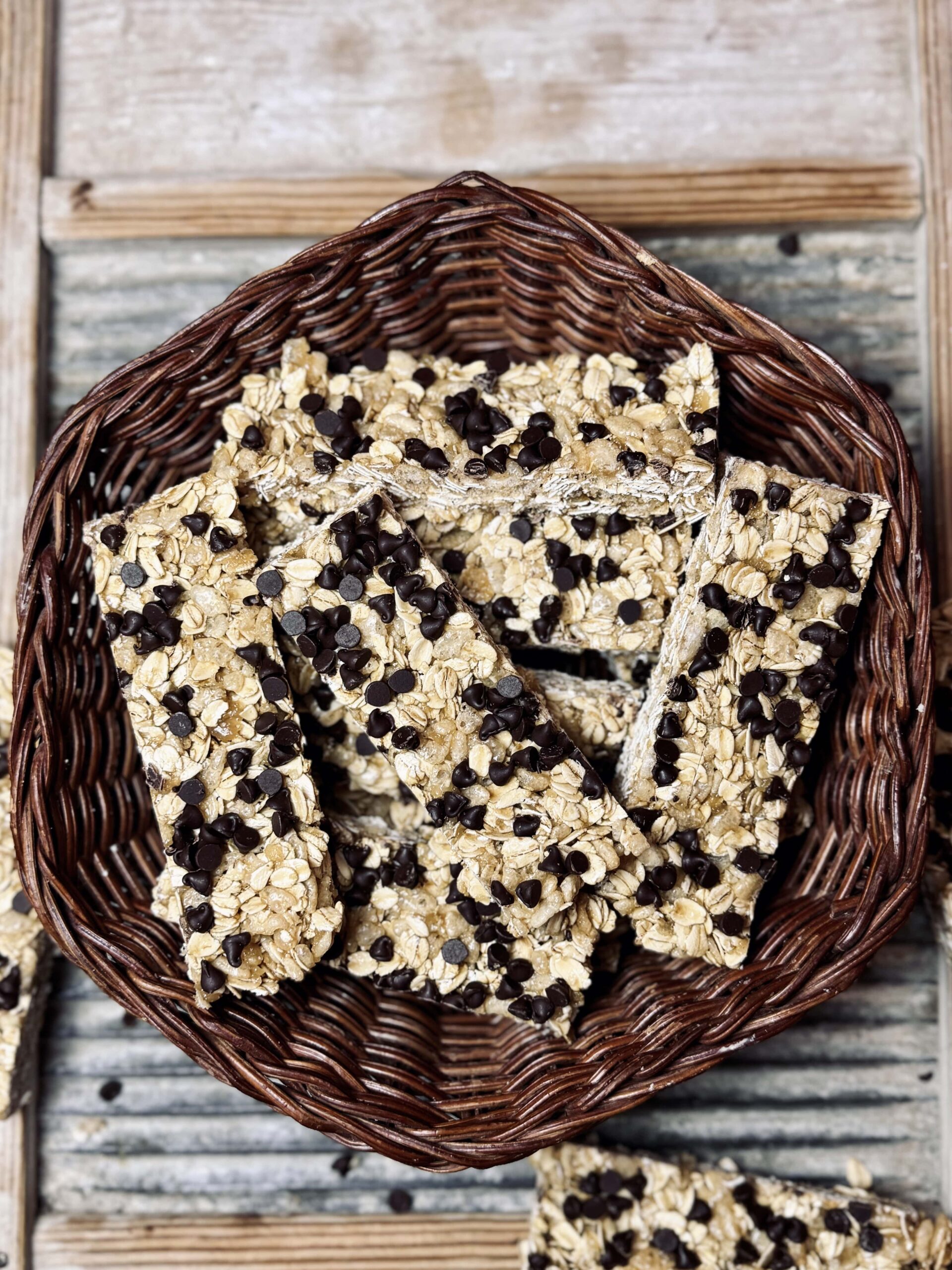 brown butter chewy sourdough granola bar